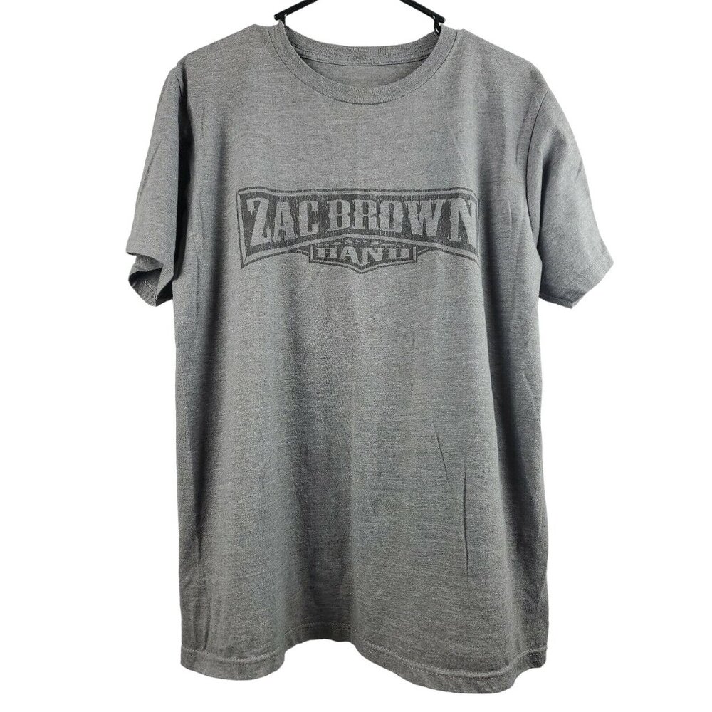 Zac Brown Band Jack Daniels Old Number 7 Brand TShirt Size Med EUC